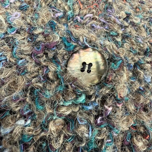 90's IT'S MAGIC by TONI GARMENT mohair single button cardigan - Picture 9 of 17